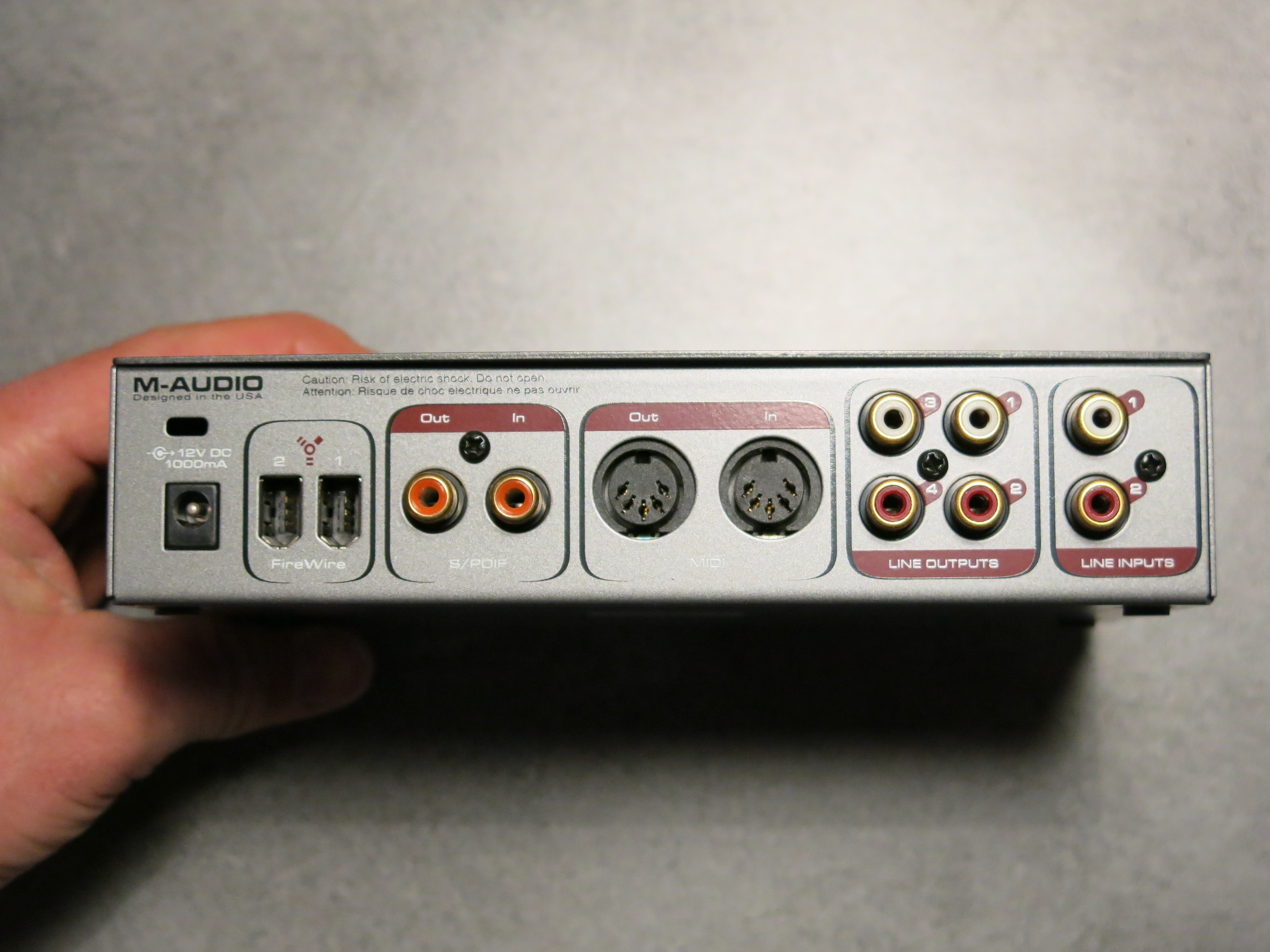 M-audio firewire audiophile driver mac os x